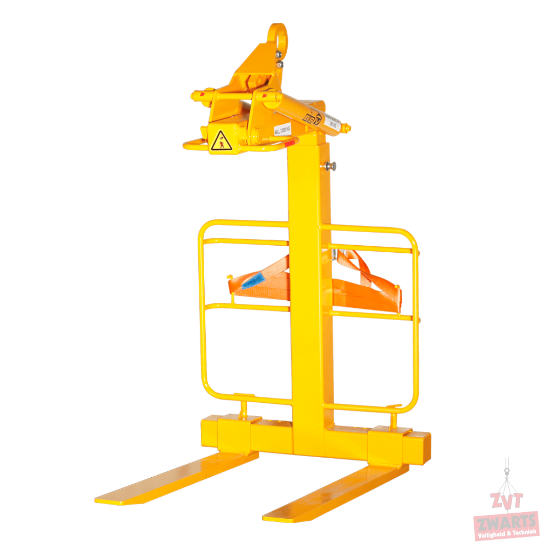 Zelfbalancerende pallethaak