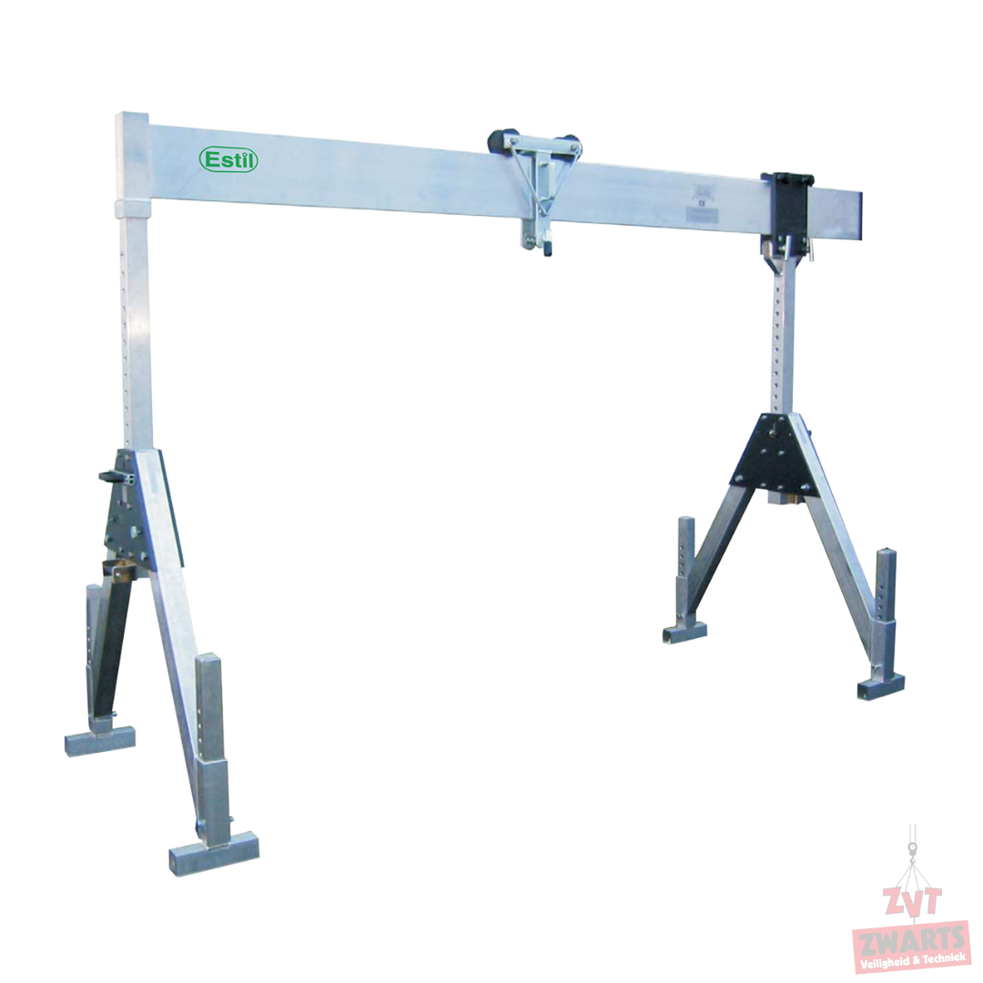 Aluminium portaalkraan 1500 kg