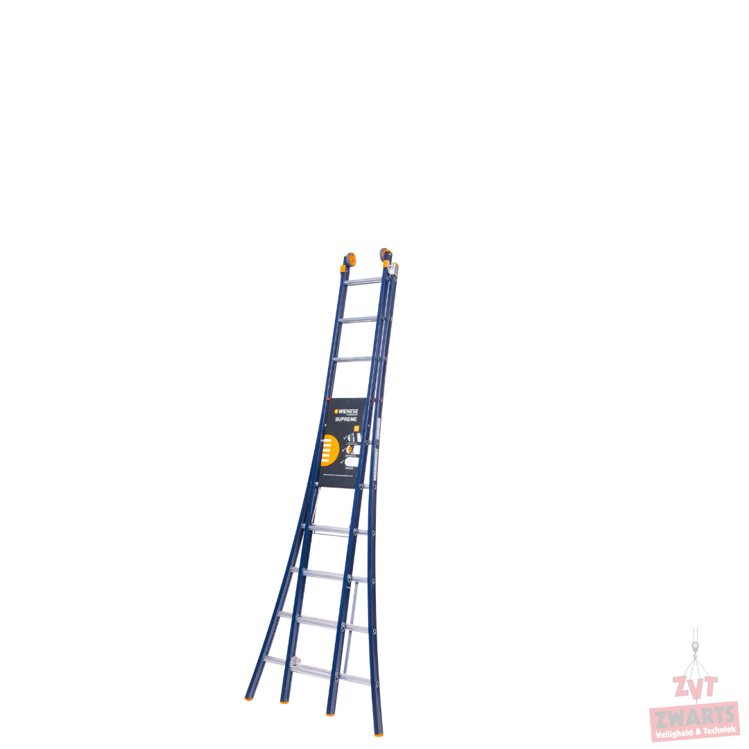 Supreme brede opsteekladder