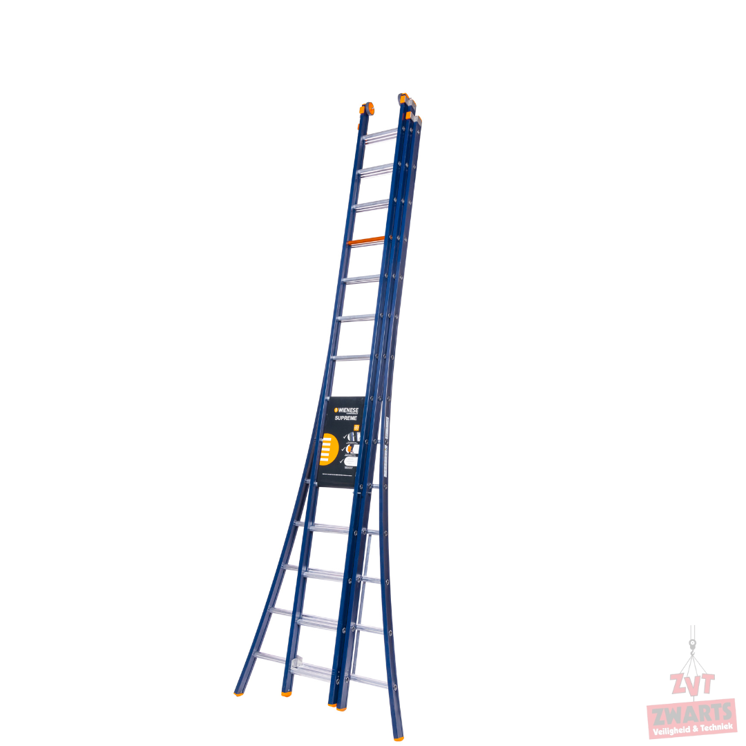 Supreme brede opsteekladder