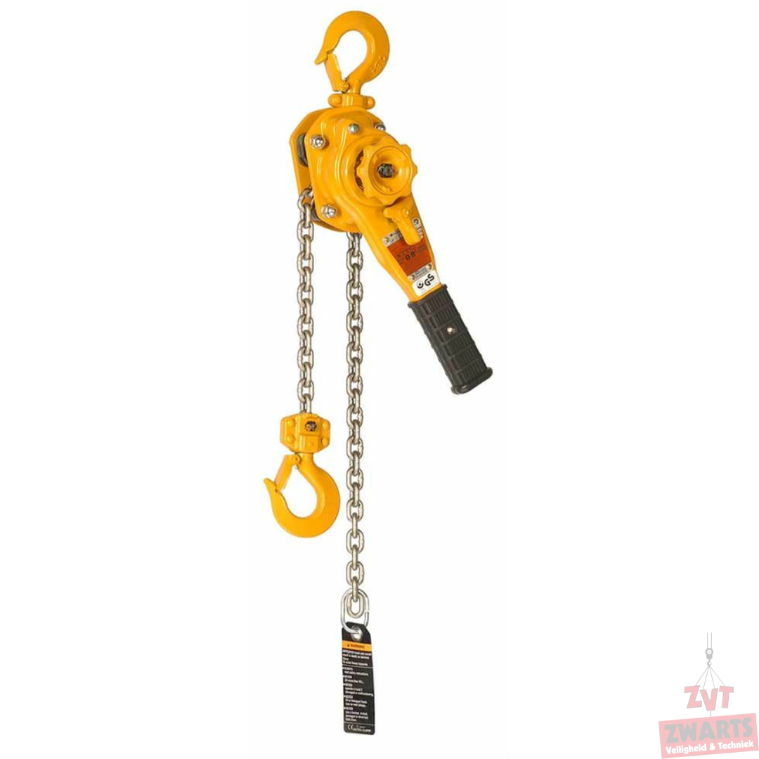 KITO Rateltakel met overcapaciteit rem