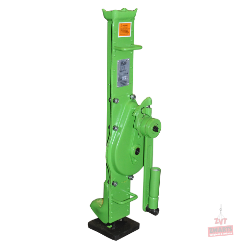 Dommekracht 10 ton HH 390mm; BH 800mm; st. slinger